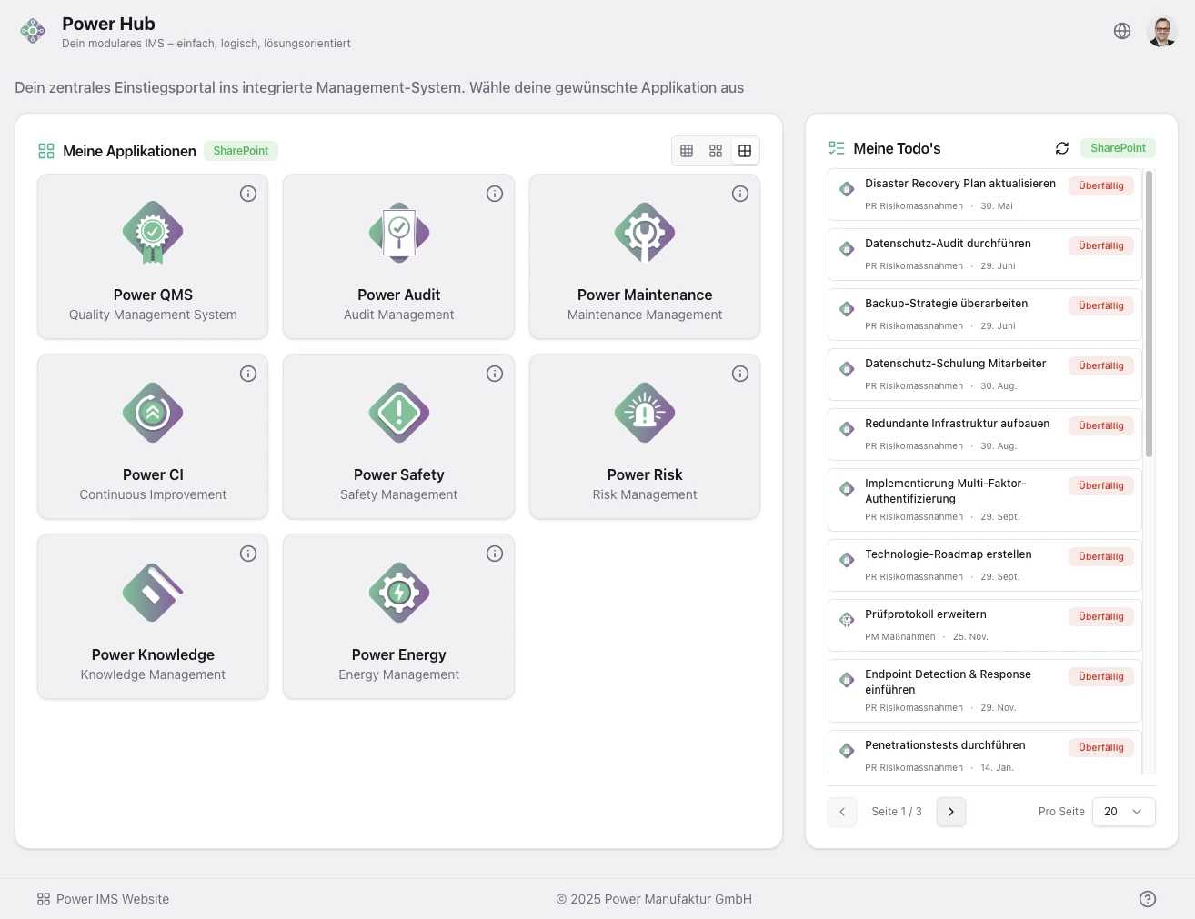 Power Hub Dashboard